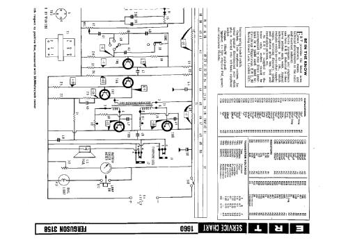 9 Transistor 3158 ; Ferguson Brand, (ID = 1337201) Radio