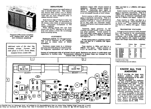 3176; Ferguson Brand, (ID = 1335371) Radio