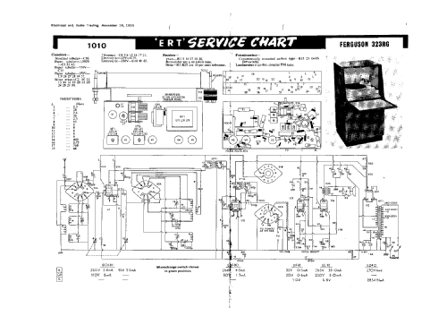 323 RG; Ferguson Brand, (ID = 1336983) Radio