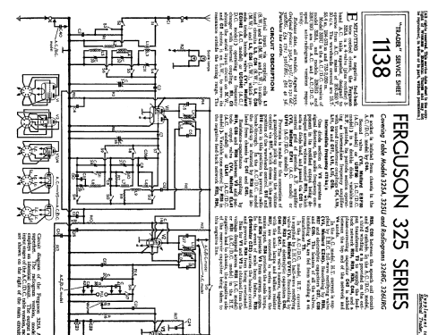 326RG; Ferguson Brand, (ID = 1049479) Radio