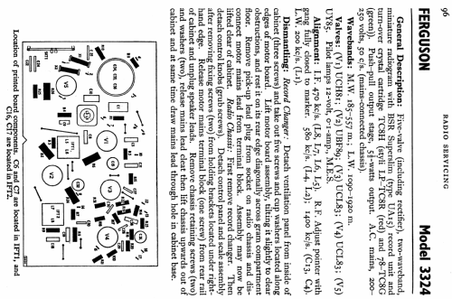 3324; Ferguson Brand, (ID = 774543) Radio