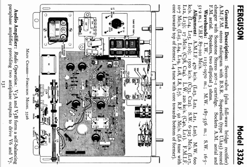 3326; Ferguson Brand, (ID = 806308) Radio