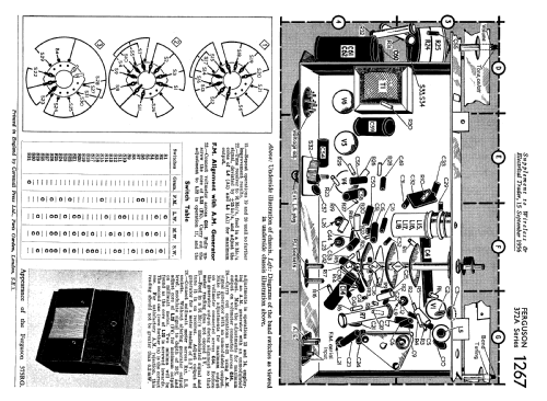 372A; Ferguson Brand, (ID = 2285701) Radio