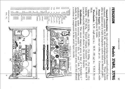 377RG; Ferguson Brand, (ID = 562756) Radio