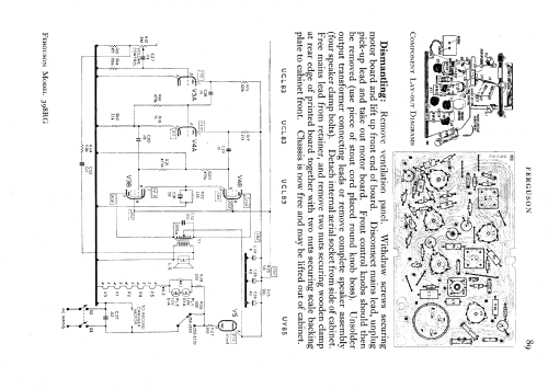 398RG; Ferguson Brand, (ID = 597035) Radio