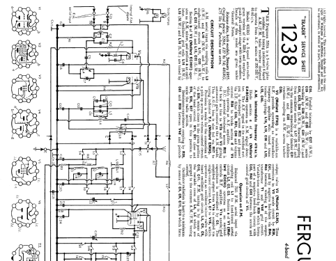 401RG; Ferguson Brand, (ID = 2291000) Radio