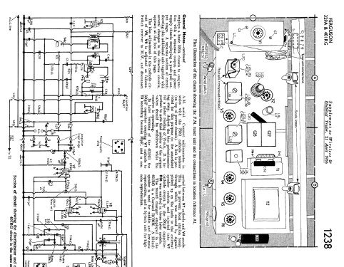 401RG; Ferguson Brand, (ID = 2291003) Radio