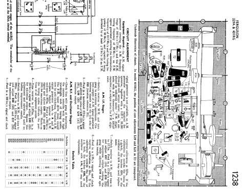 401RG; Ferguson Brand, (ID = 2291004) Radio