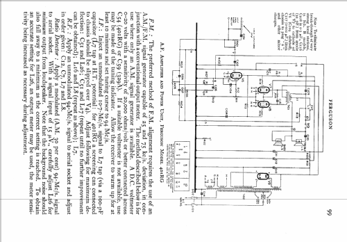 401RG; Ferguson Brand, (ID = 554217) Radio