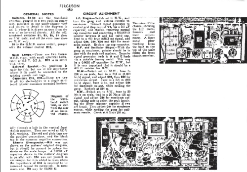 450; Ferguson Brand, (ID = 808858) Radio