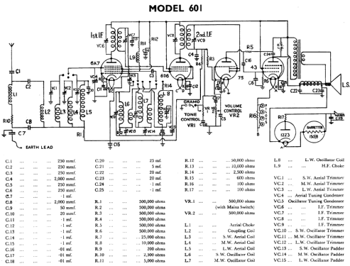 601; Ferguson Brand, (ID = 2174831) Radio