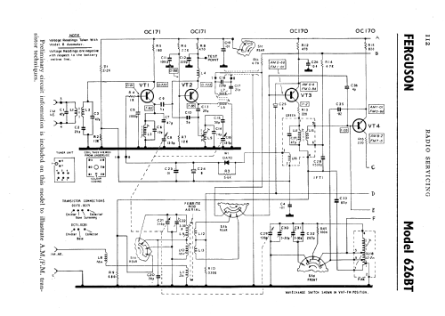 626BT; Ferguson Brand, (ID = 593964) Radio