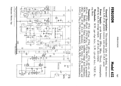 632; Ferguson Brand, (ID = 721058) Radio