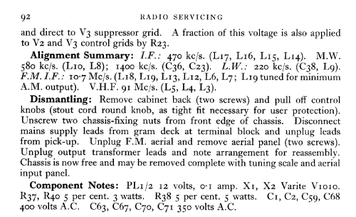 653RG; Ferguson Brand, (ID = 597038) Radio