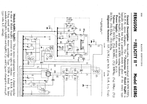 656RG; Ferguson Brand, (ID = 599572) Radio