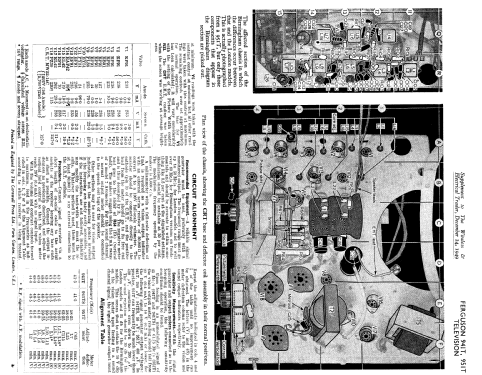 941TS; Ferguson Brand, (ID = 2279614) Television