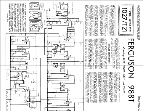 983TS; Ferguson Brand, (ID = 1016504) Television