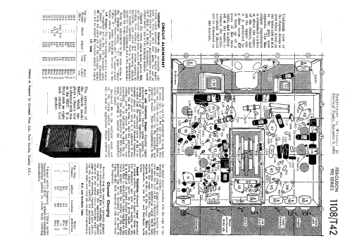 994T; Ferguson Brand, (ID = 1026510) Television