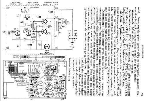 Auto Twin 3124; Ferguson Brand, (ID = 774534) Radio