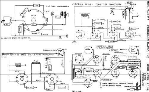 1 Tube Phono ; Ferguson in the (ID = 614696) R-Player