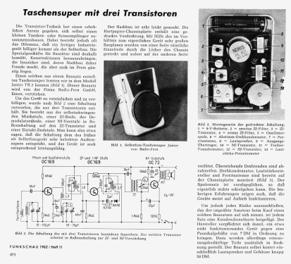 TR3; Fern, Radio-, GmbH, (ID = 2536118) Bausatz