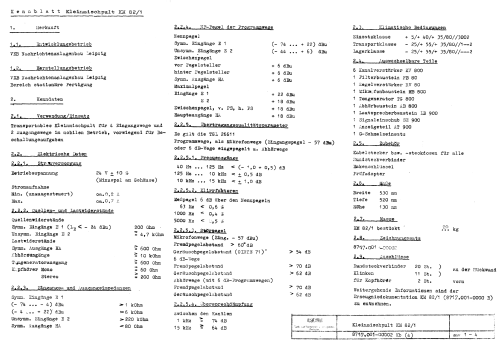 Kleinmischpult KM82/1; Fernmelde-Anlagenbau (ID = 2059343) Ampl/Mixer