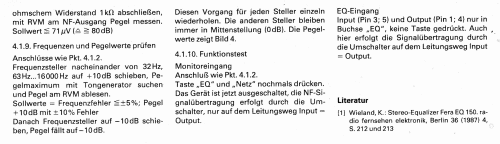 Fera EQ150; Fernseh-Radio Berlin (ID = 2686930) Ampl/Mixer