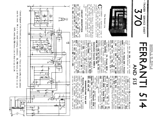 514; Ferranti, GB (ID = 1249807) Radio