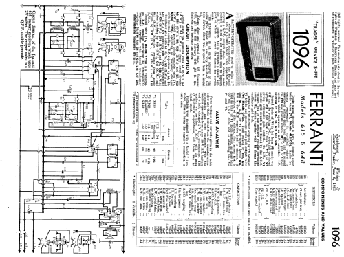 615; Ferranti, GB (ID = 1020203) Radio