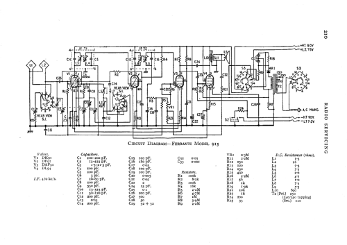 915; Ferranti, GB (ID = 531247) Radio