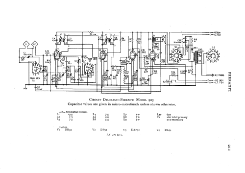 925 ; Ferranti, GB (ID = 531248) Radio