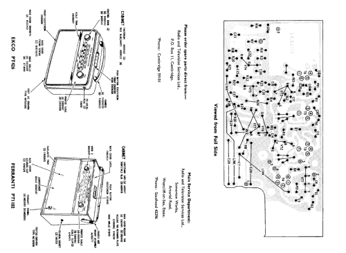 Escort PT1102; Ferranti, GB (ID = 2294288) Radio