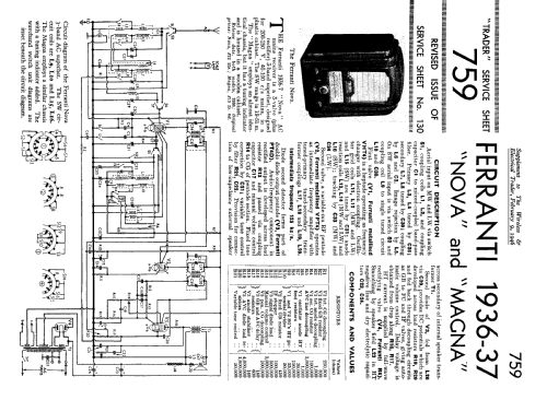 Magna AC; Ferranti, GB (ID = 2177057) Radio