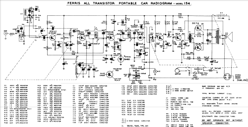 Caradio-Gram M154 ; Ferris Bros. Pty Ltd (ID = 2182286) Radio