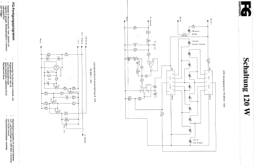 120 Watt Sinus-Einschub E 120; FG Elektronik, Franz (ID = 2218816) Ampl/Mixer