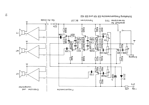 Aktiver Leistungs-Frequenzweichen-Einschub ; FG Elektronik, Franz (ID = 2220423) Ampl/Mixer