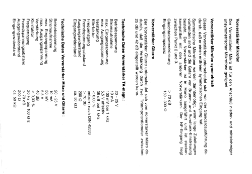 Programmwahl-Einschub II und III ; FG Elektronik, Franz (ID = 2219586) Ampl/Mixer