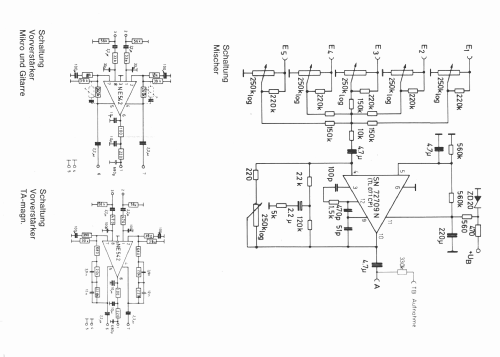 Microline Stereo Mischer ; FG Elektronik, Franz (ID = 2218448) Ampl/Mixer