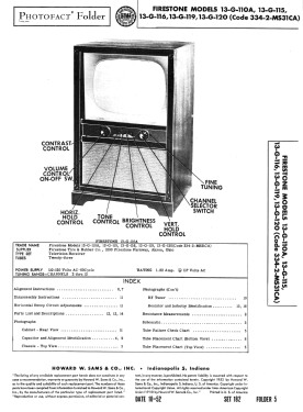 13-G-110A ; Firestone Tire & (ID = 3097493) Television