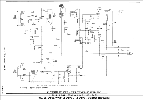 13-G-194 Code 280-5 Ch= 21T31; Firestone Tire & (ID = 2261537) Television