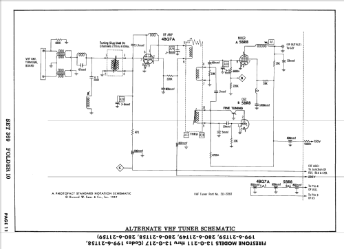 13-G-211 Code 280-6-21T58; Firestone Tire & (ID = 2428923) Television