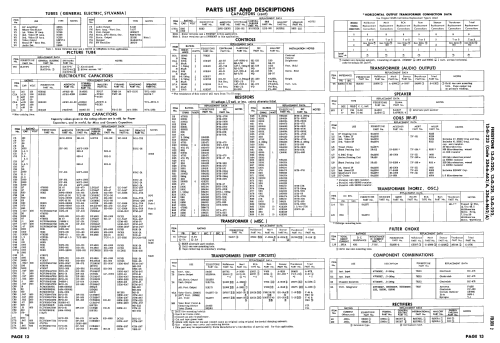 13-G-220 Code 334-6-A62 ; Firestone Tire & (ID = 2453529) Televisore