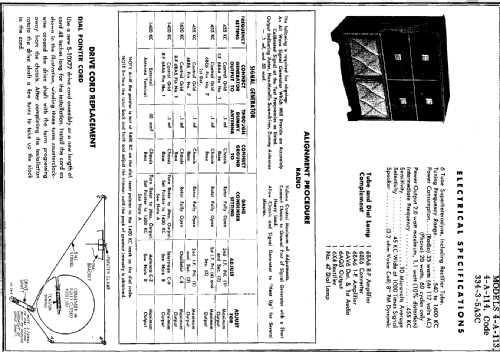 4-A-113 Code 334-3-5A3C; Firestone Tire & (ID = 211090) Radio