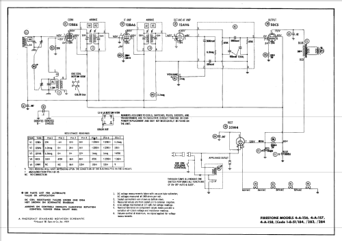 4-A-158 Code 1-8-51/284; Firestone Tire & (ID = 612773) Radio