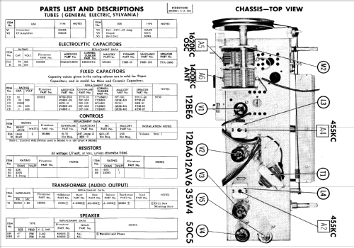 4-A-168 Ch= 1-7-5C8; Firestone Tire & (ID = 806780) Radio