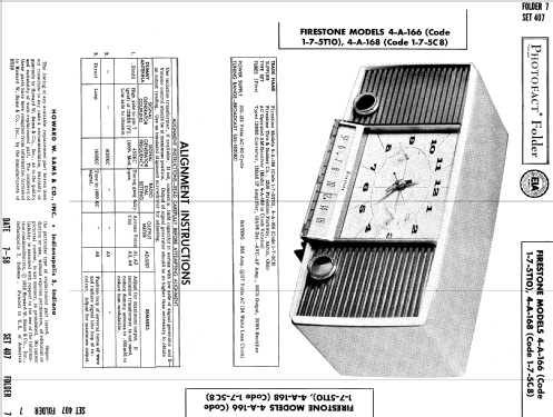 4-A-168 Ch= 1-7-5C8; Firestone Tire & (ID = 806781) Radio