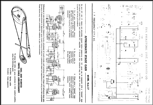 4-A-17 Air Chief Ch= 213-7-7270; Firestone Tire & (ID = 426709) Radio