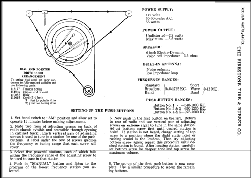 4-A-22X ; Firestone Tire & (ID = 458032) Radio