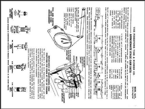 4-A-23 'Intercepter' Code 5-59003-A; Firestone Tire & (ID = 458037) Radio