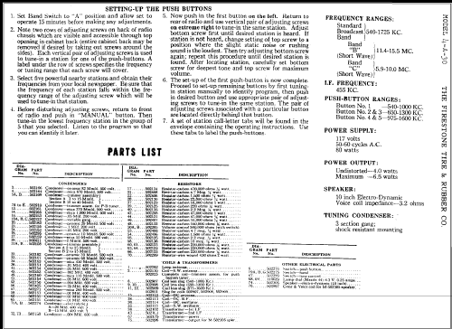 4-A-30 Air Chief ; Firestone Tire & (ID = 333272) Radio